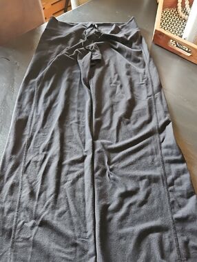 Black Wide Leg Lululemon Pants Size 8